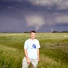 Next to a tornado in Manitoba, Canada