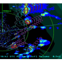 Show Tracking of thunderstorm positions Image