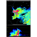 Show Ability to infer risk of large hail  Image